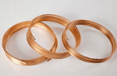 Copper coated double wall tube